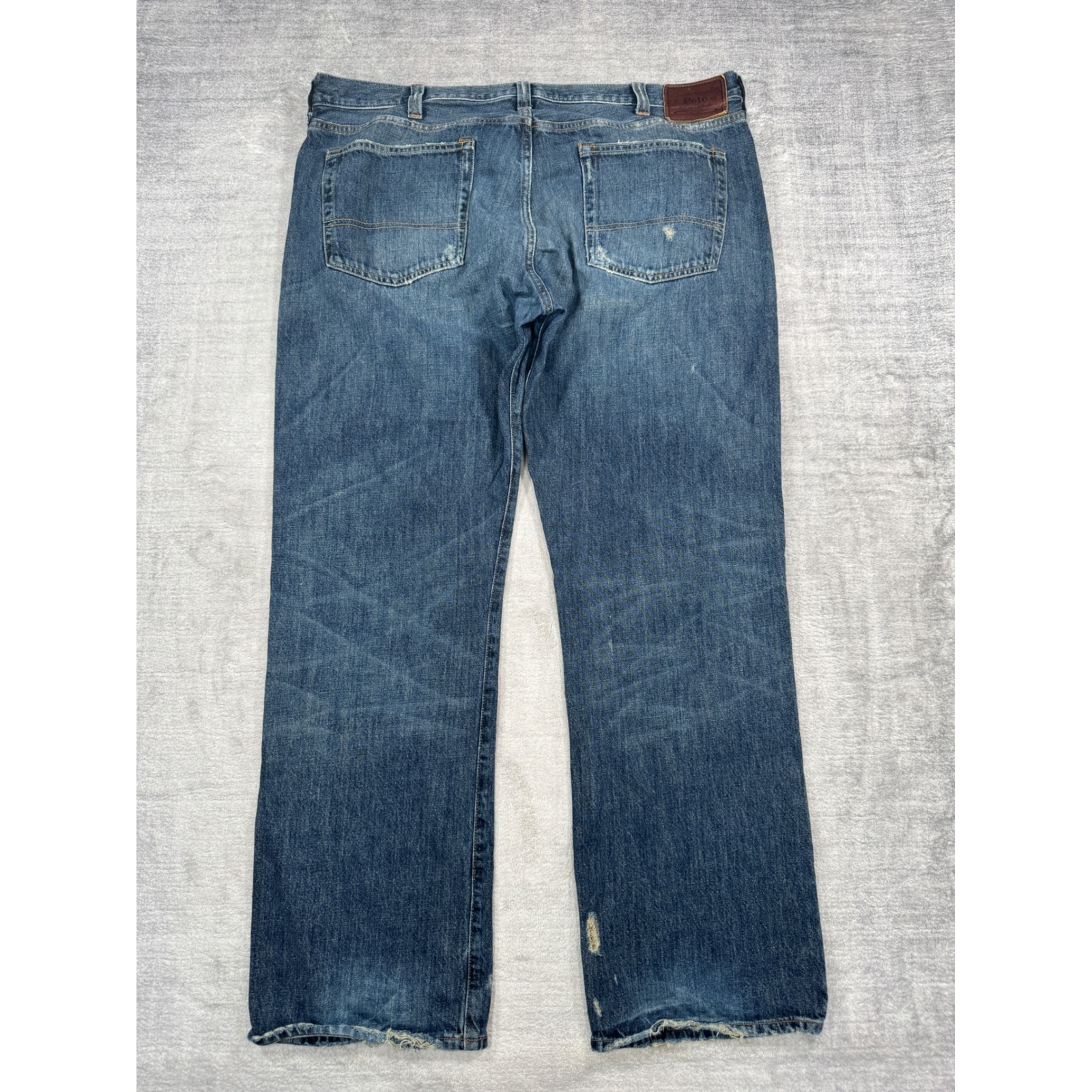 Polo Ralph Lauren Jeans Mens 40x32 Blue Straight Leg Cotton Denim Medium Wash